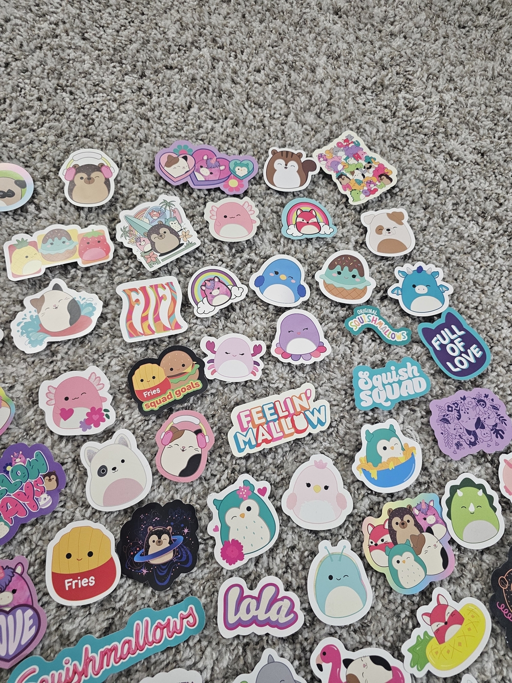 Assorted Squishmallows Sticker Pack - Pink & Multicolor - Picture 3 of 6
